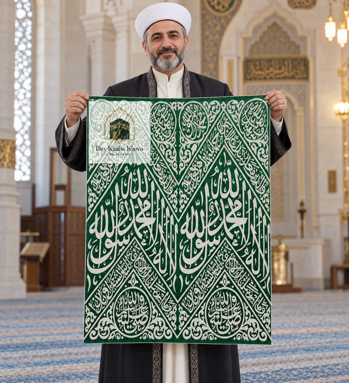 Certified Kiswah Fragment From Prophet Muhammed's Tomb