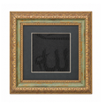 Certified and Framed Kaaba Kiswah : İslamic Decor For Muslim Home
