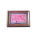 Framed Prophet's Muhammad Tomb Cloth | Saudi Government Certified (PBUH) Rawdah Kiswah